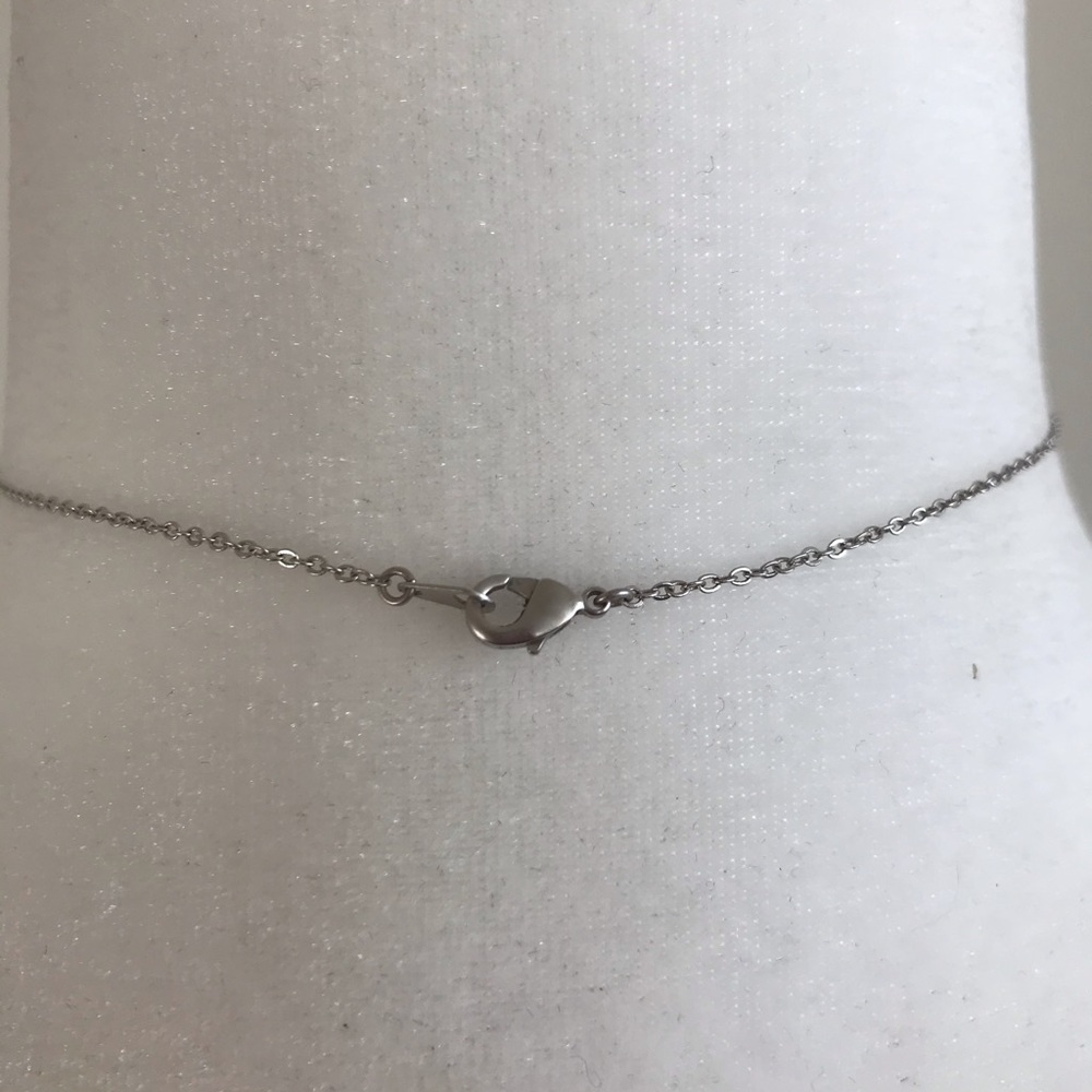 Tiny Silver Star Necklace - image 3
